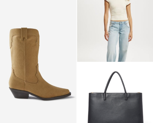 golden leaves and wadrobe dreams to look good during the fall cover photo collage