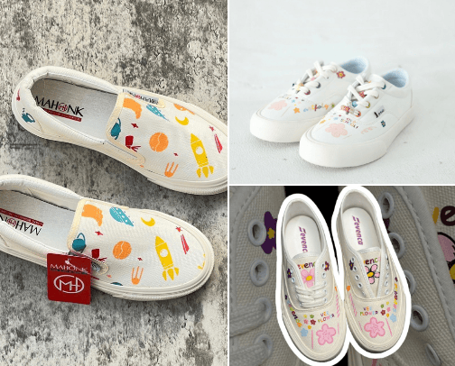 sepatu wanita cover photo collage