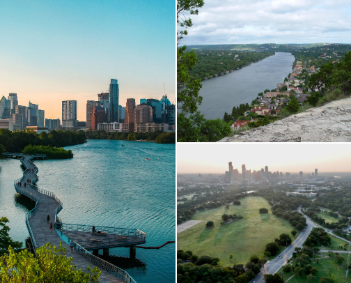 Free Outdoor Things to Do in Austin (If You’re New Here) cover photo collage