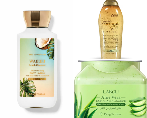 Skin Care Great Products cover photo collage