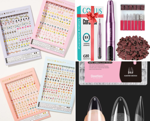 Must-Have Products for Doing Nails at Home cover photo collage
