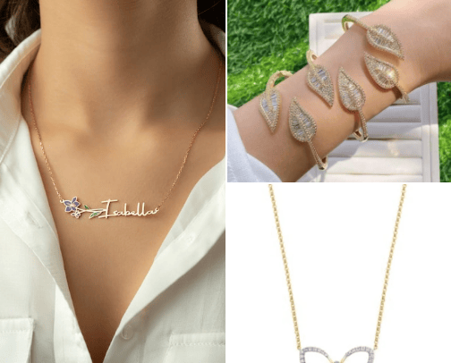 Jewelry that makes a statement cover photo collage