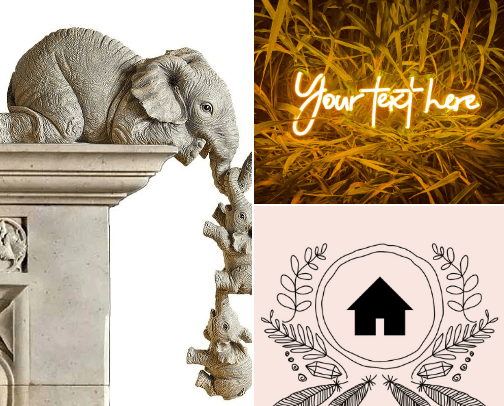 Home decoration aliExpress 🏠 cover photo collage