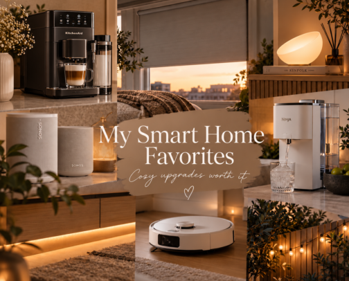 My home favorites 🤎 | Smart Home Edition cover photo collage