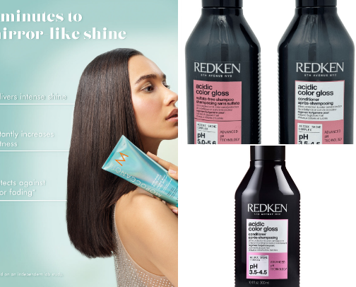 Hair care girlies cover photo collage