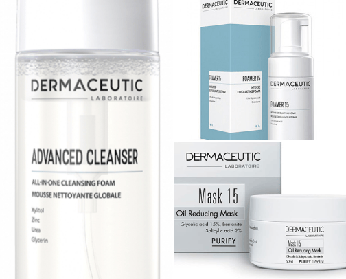Skincare cover photo collage
