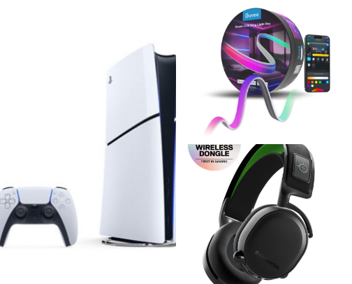 Gaming essentials cover photo collage