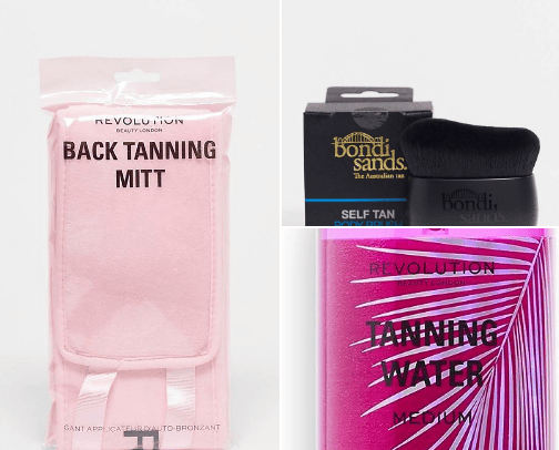 For perfect TANNING☀️ cover photo collage