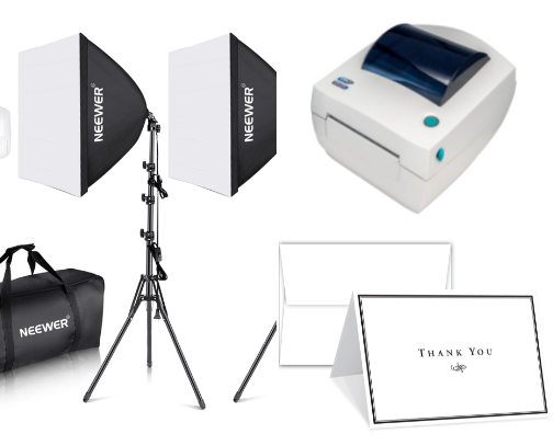 Ultimate Reselling Supplies | The Efficiency Kit for Vintage Curators cover photo collage