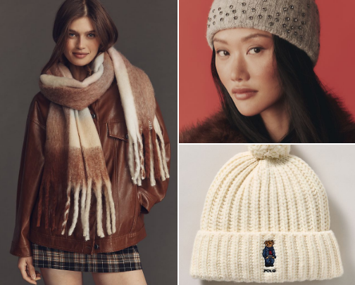 Anthropologie Holiday Gift Guide cover photo collage