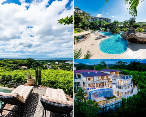 Costa Rica Villas cover photo collage