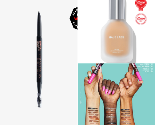 Redhead, pale girl makeup cover photo collage