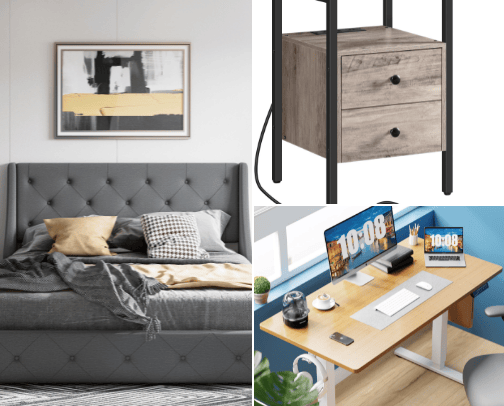 Dream Bedroom Setup cover photo collage