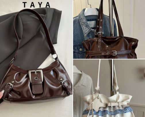 Trendy bags👜✨️ cover photo collage