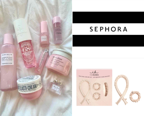 sephora best products for a glow up cover photo collage