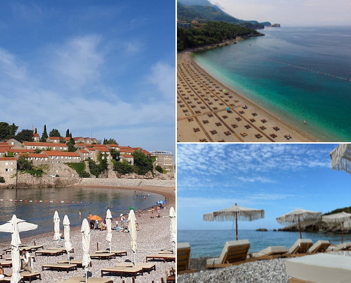 Summer in Budva ☀️🌴 cover photo collage