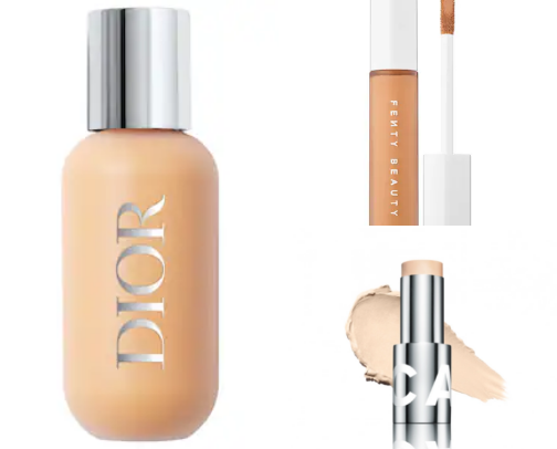Makeup essentials<3 cover photo collage