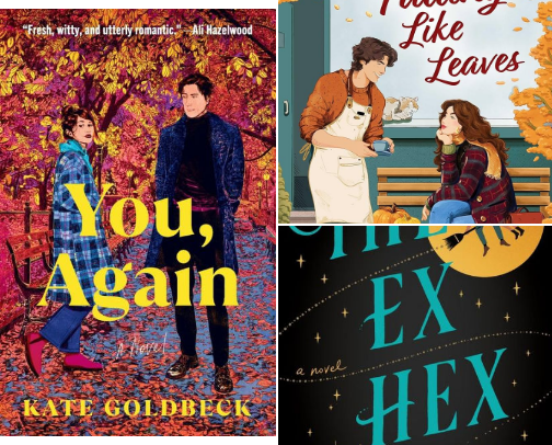 Books to read in Fall🍂 cover photo collage