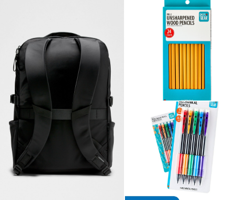 Back to school cover photo collage