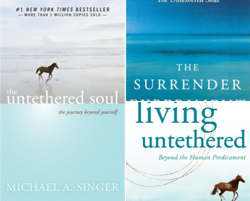 Companion reads for The Untethered Soul: The Journey Beyond Yourself cover photo collage