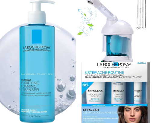 Skin Care Must Haves- Oily Acne Prone Skin cover photo collage