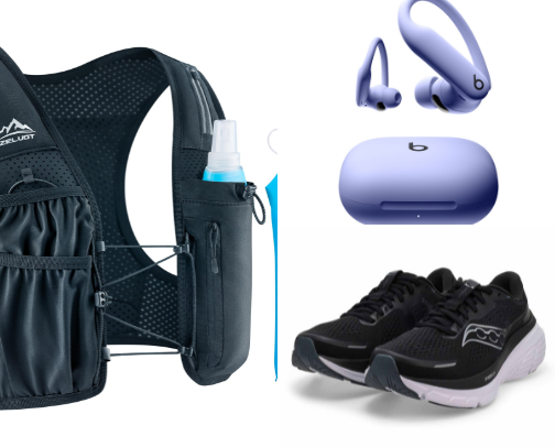 Fave Running Gear cover photo collage