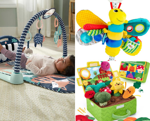 Must-have baby toys worth your money 0-18 months cover photo collage