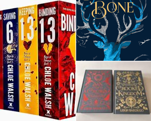 Book recommendations as a teenage girl (mostly ya) cover photo collage