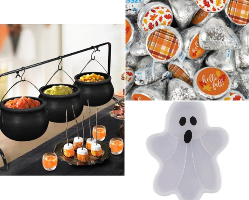 Halloween Fun Snacks, Treats and Dishes cover photo collage