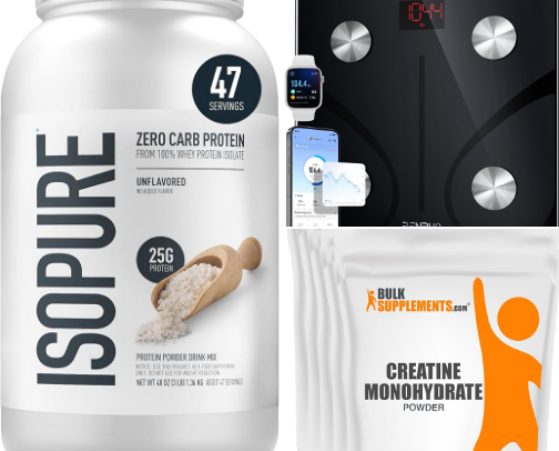 Health and fitness cover photo collage