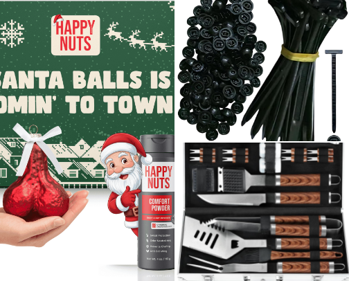 Gifts He’ll Brag About cover photo collage