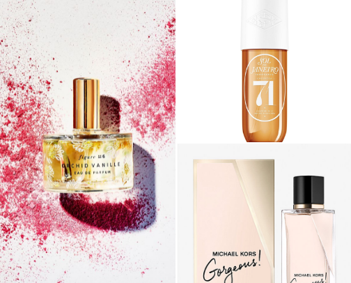 Fragrance and Perfume must haves cover photo collage