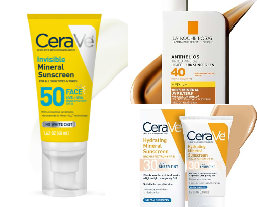 My Top 10 Everyday Mineral Sunscreens Under $50 cover photo collage