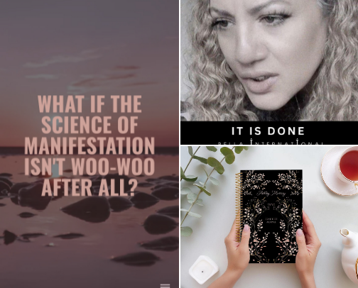 Manifestation Toolkit: High-Vibe Essentials cover photo collage