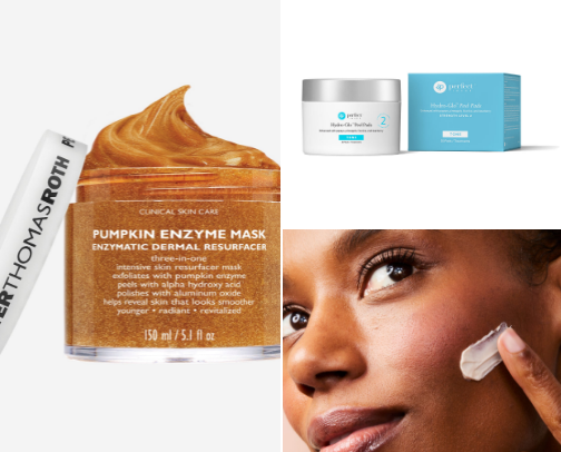 Skin care cover photo collage