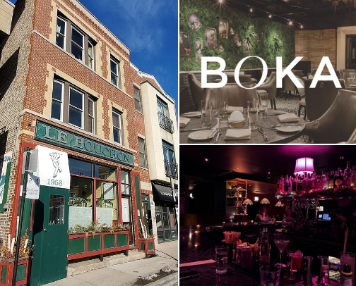 The ONLY restaurants to visit in Chicago! cover photo collage