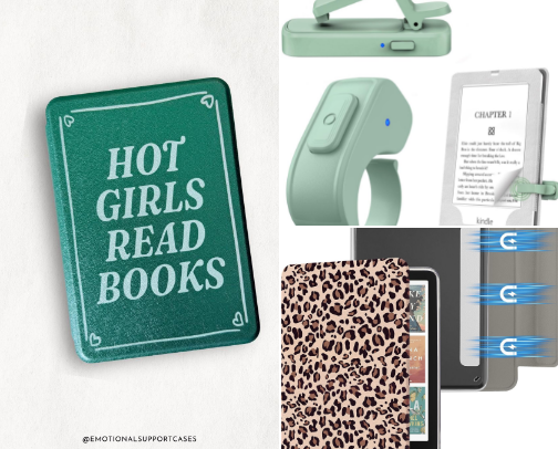 Kindle girl era cover photo collage