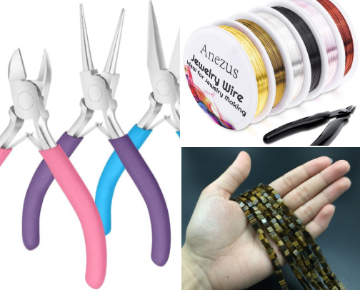Jewelry Making Basics cover photo collage