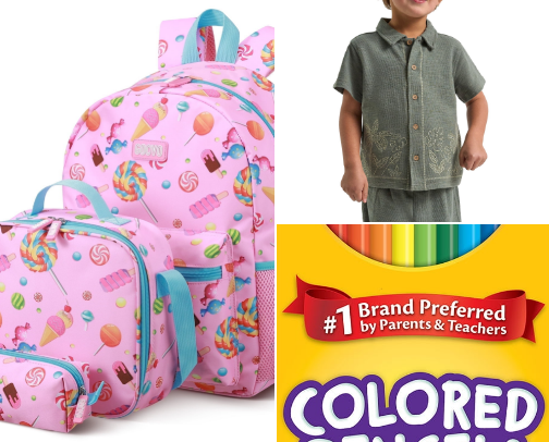 Walmart Kids Back To School ''26 cover photo collage