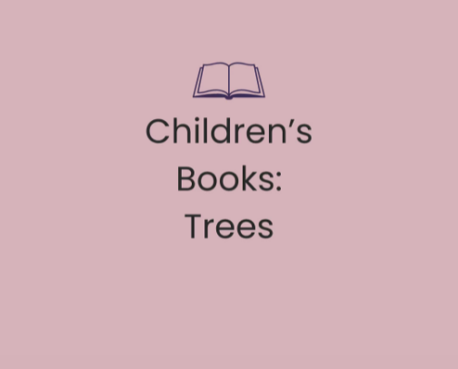 Children's Books: Trees cover photo collage