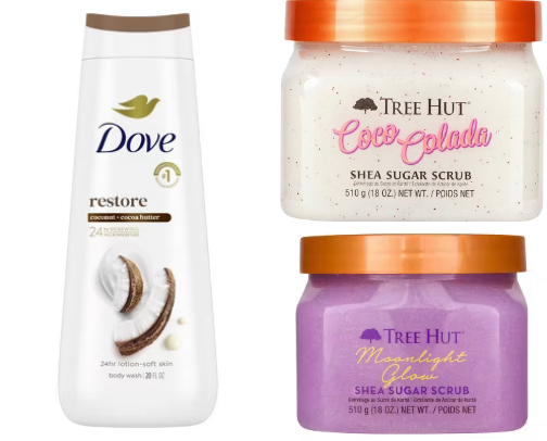 Affordable shower essentials cover photo collage