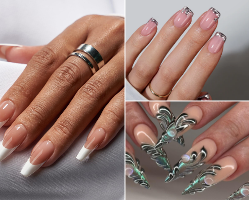 The Best Press On Nails 💅🏾 cover photo collage