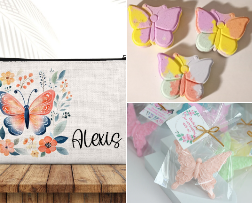 Butterfly Bath and Beauty cover photo collage