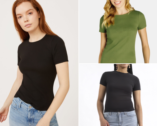 10 Best Ribbed Tee Picks cover photo collage