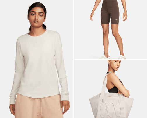 complete classic sports wear outfit for women cover photo collage