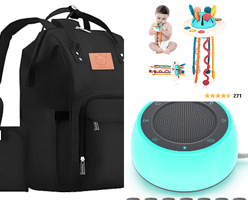 Baby stuff cover photo collage