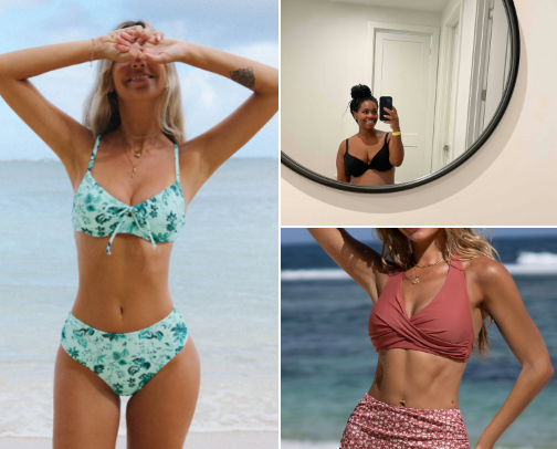 Swims that slayyyy ☀️ cover photo collage