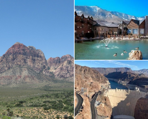 Beautiful Spots You Should See in Las Vegas🥹✨ cover photo collage