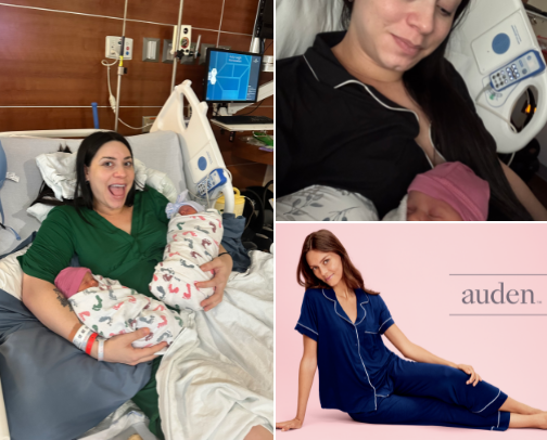 Hospital bag essentials cover photo collage