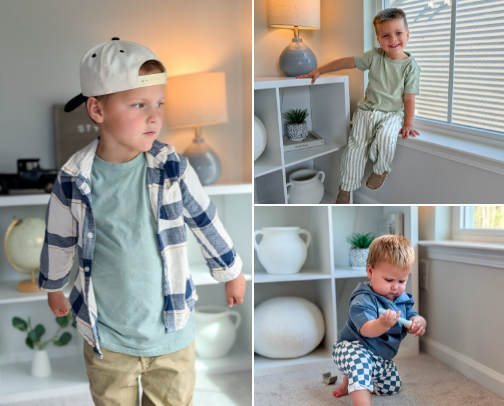 The Boys’ Capsule: Toddler to Big Kid cover photo collage